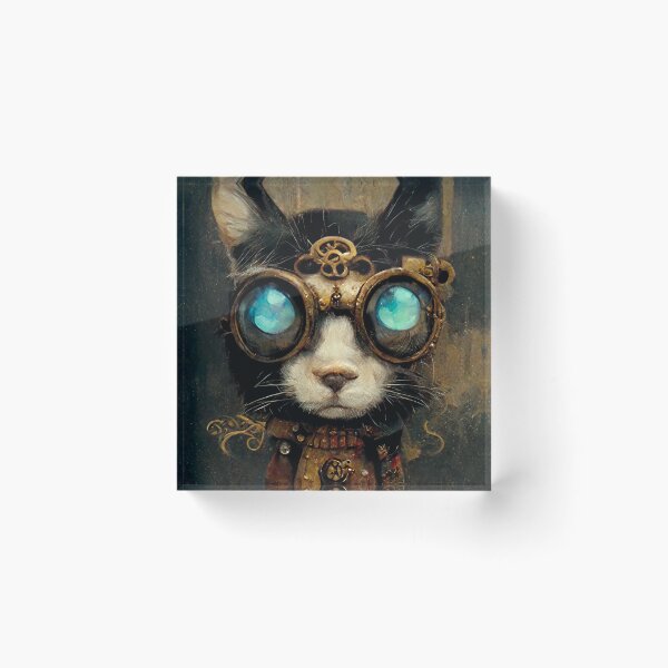 Item preview, Steampunk Cat designed and sold by PoeticPixels.