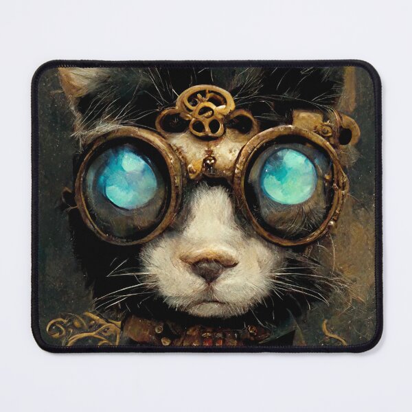 Item preview, Steampunk Cat designed and sold by PoeticPixels.
