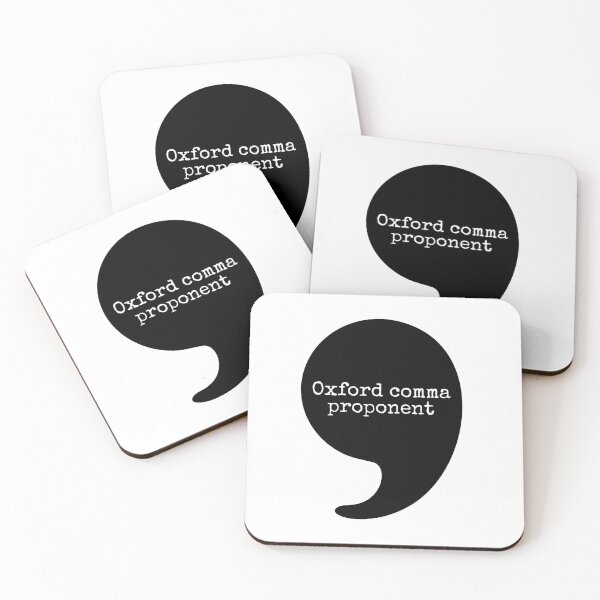 Item preview, Oxford Comma Proponent designed and sold by koolaidcupcake.