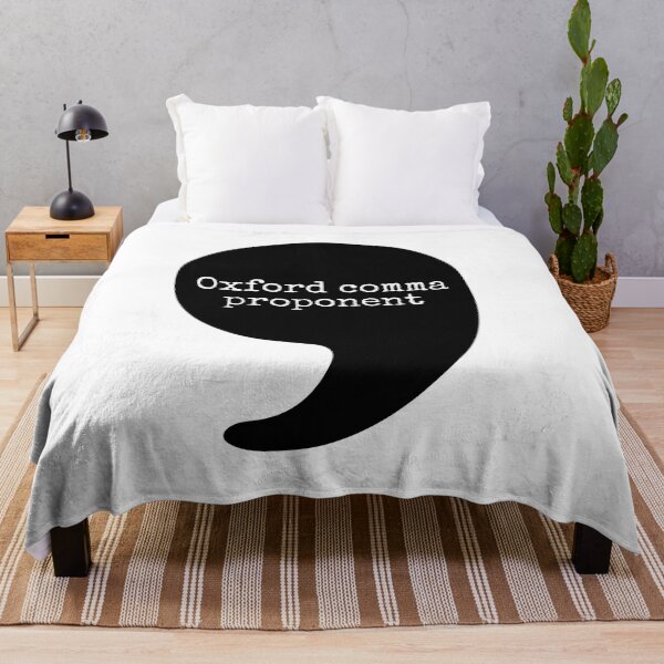 Item preview, Oxford Comma Proponent designed and sold by koolaidcupcake.