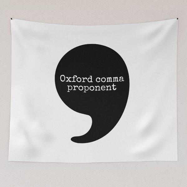 Item preview, Oxford Comma Proponent designed and sold by koolaidcupcake.