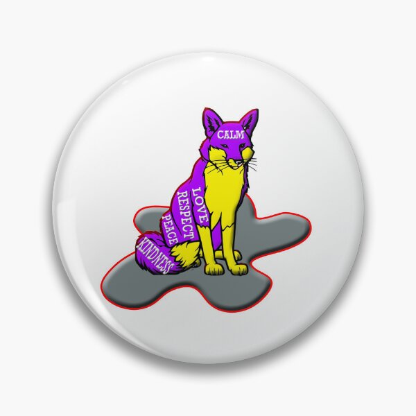 Item preview, Peace Fox designed and sold by Angelle55.