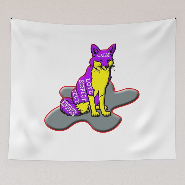 Item preview, Peace Fox designed and sold by Angelle55.