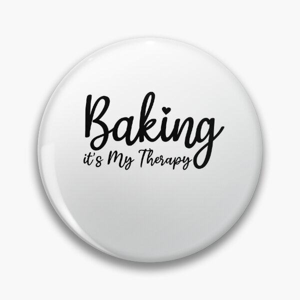 Item preview, Baking it's My Therapy bakers chef  Baking Passion designed and sold by MouDantArts.