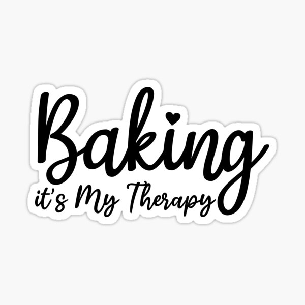 Baking Is My Therapy Merch & Gifts for Sale | Redbubble