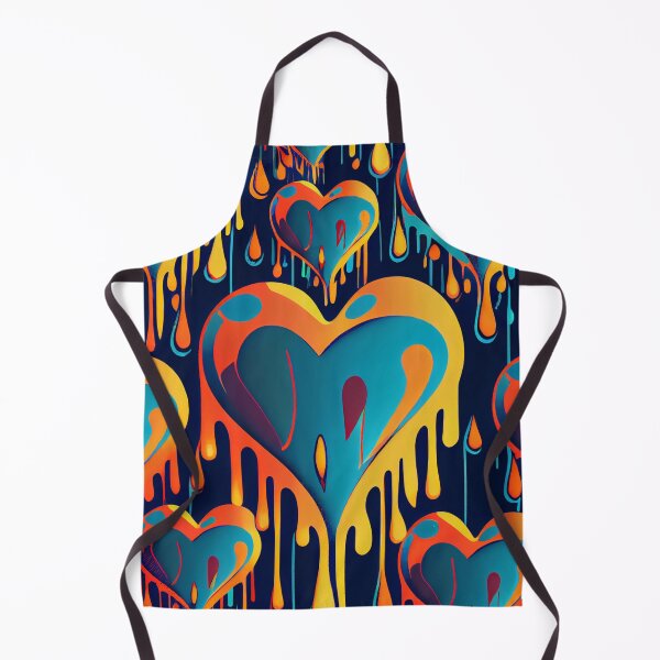 Item preview, Heart Drips: A Vibrant Display of Emotion designed and sold by UniqueDesignsC.