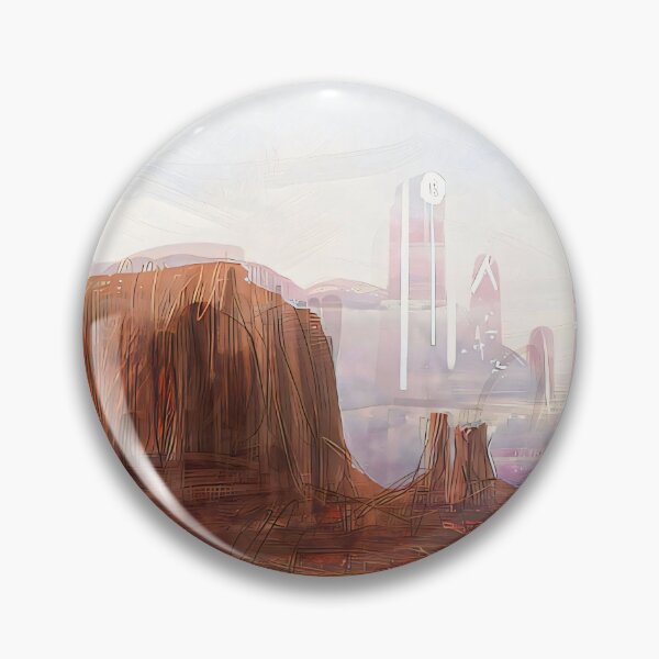 Aperçu de l'œuvre Canyon futuriste créée et vendue par EricL-Art.
