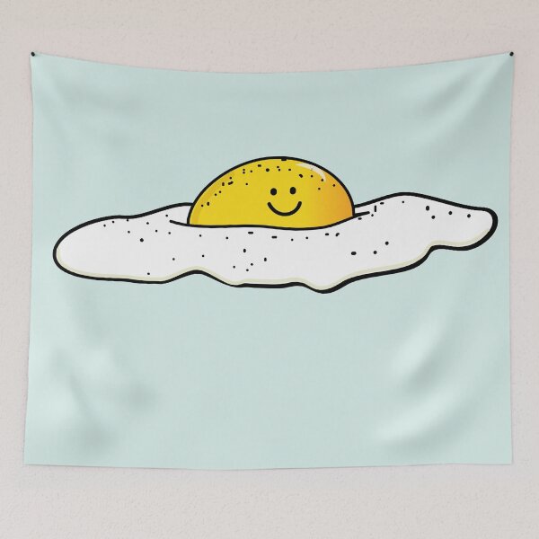 Item preview, Fried egg with pepper designed and sold by fluffyfamcraft.