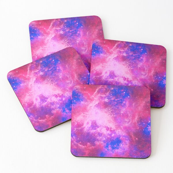 Item preview, Beautiful pink blue galaxy art designed and sold by pinkyfish1010.