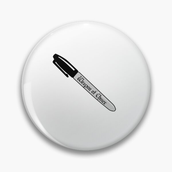 Item preview, Weapon of Choice: Marker designed and sold by koolaidcupcake.