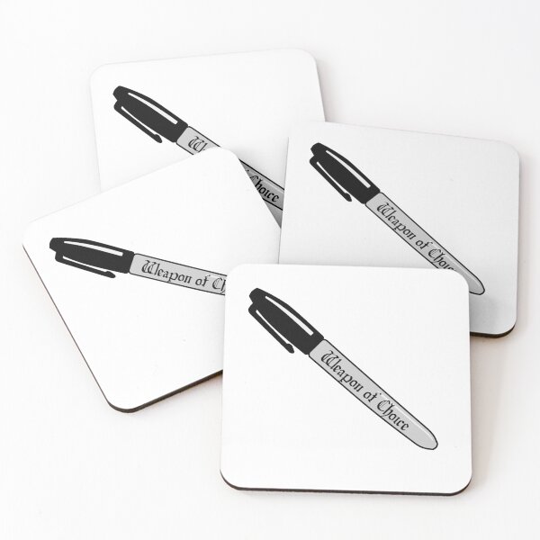 Item preview, Weapon of Choice: Marker designed and sold by koolaidcupcake.