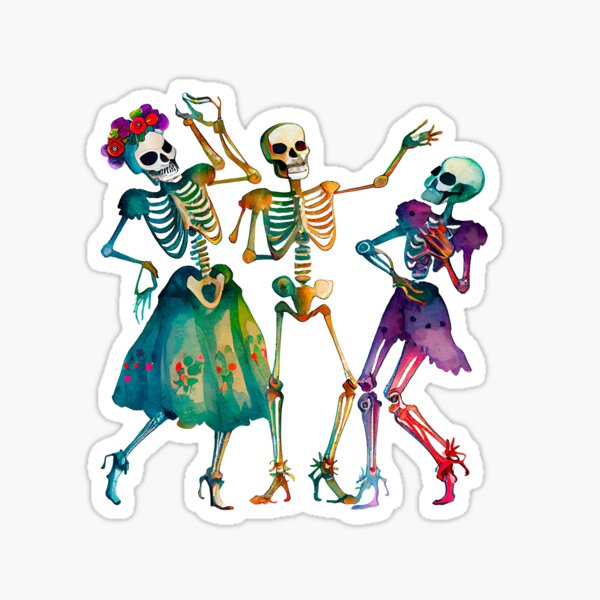 mardi gras skeletons