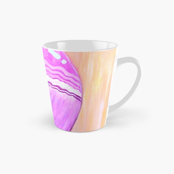 Item preview, Pink Banded Stone in oil paint by McLane Funkhouser designed and sold by McLane Funkhouser.