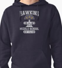 Stranger Things Tee - Hawkins AV Club Pullover Hoodie