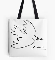 Picasso Peace Dove Tote Bag