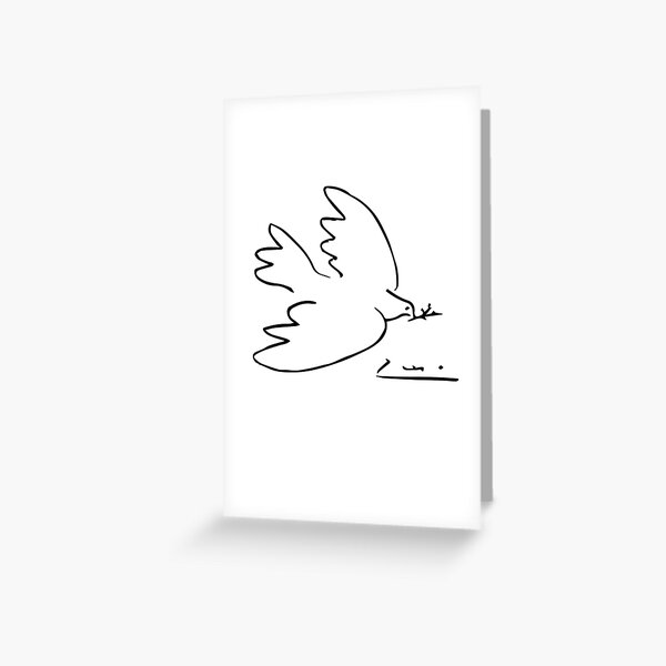 Picasso Peace Dove Greeting Card