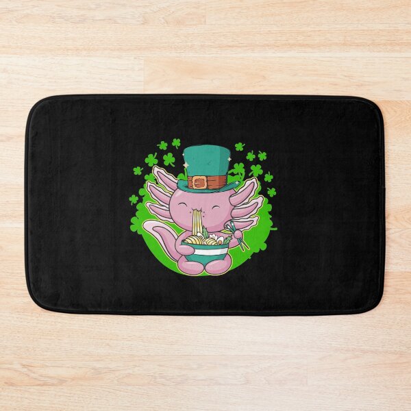 Item preview, Kawaii Axolotl Ramen for St Patricks Day designed and sold by ZzCorezZ.