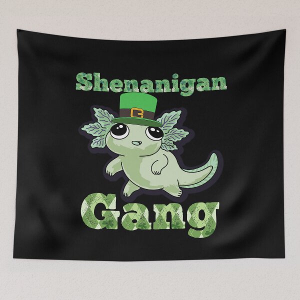 Item preview, Cute Kawaii Axolotl St Patricks Day designed and sold by ZzCorezZ.