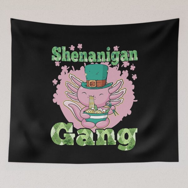 Item preview, Kawaii Axolotl Ramen for St Patricks Day designed and sold by ZzCorezZ.