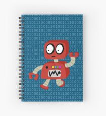 Robot Spiral Notebook