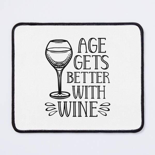 Item preview, Age Gets Better with Wine, Birthday Gift, Wine Lover Gift designed and sold by DesignHouse07.