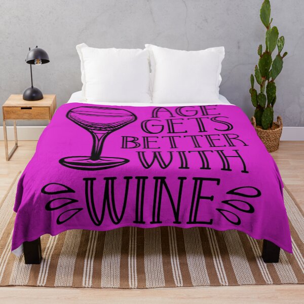 Item preview, Age Gets Better with Wine, Birthday Gift, Wine Lover Gift designed and sold by DesignHouse07.