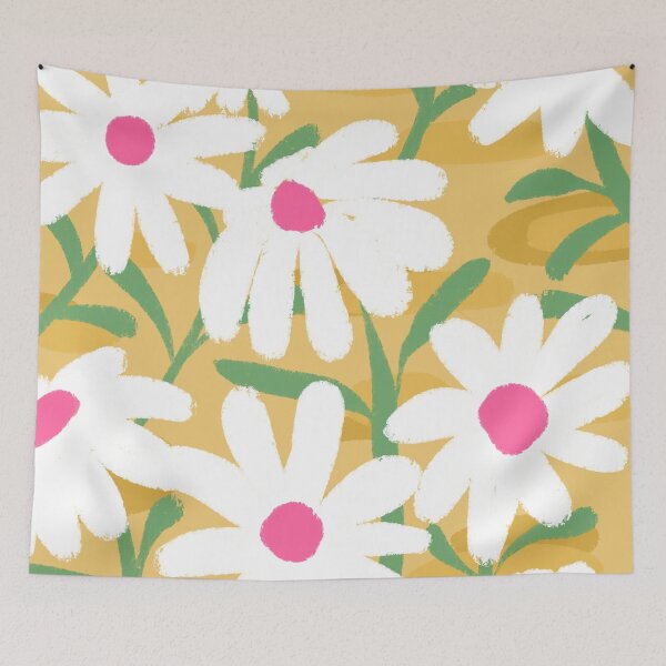 Item preview, Colorful daisy illustration designed and sold by pinkyfish1010.