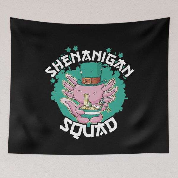 Item preview, Kawaii Axolotl Ramen for St Patricks Day designed and sold by ZzCorezZ.