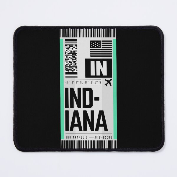 Item preview, INDIANA IN - Traveler Tag US Home State of Indiana designed and sold by LeddsoDello.