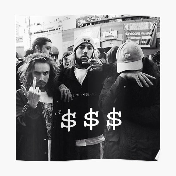 $$$ SUICIDEBOYS x POUYA Poster