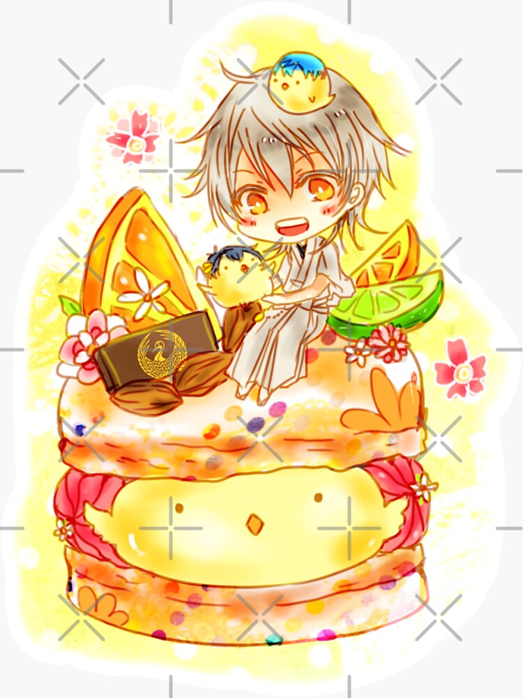 Touken Ranbu Macaron: Tsurumaru by candypiggy