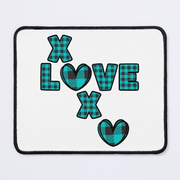 Item preview, Love XOXO Plaid 2 designed and sold by SimplyMe-Plus.
