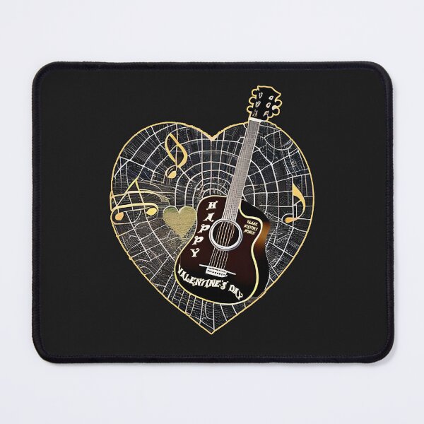Item preview, "Celebrating Black History Month and The Valentine's Day with this Classic Nice Guitar" designed and sold by JEK Designer ⭐⭐⭐⭐⭐ (5.0).