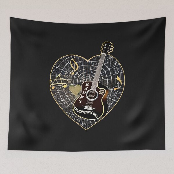 Item preview, "Celebrating Black History Month and The Valentine's Day with this Classic Nice Guitar" designed and sold by Mzarql Official Store.