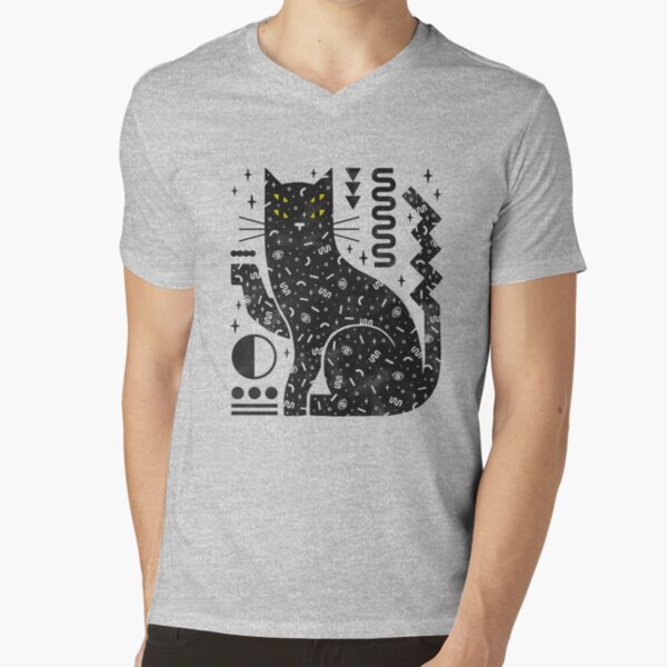 Magic Cat V-Neck T-Shirt