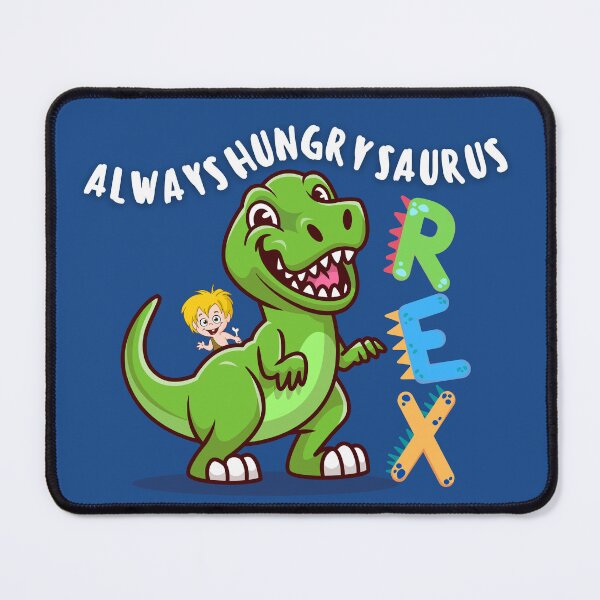 Item preview, Always-Hungry-Saurus Rex - blue designed and sold by Evolved-LovinIt.