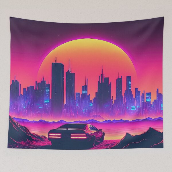 Item preview, Cityscape Cruiser: Chasing the Sunset designed and sold by Mullet Monkey.