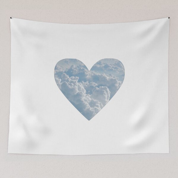 Item preview, Cloud heart designed and sold by StyleandCoffee.