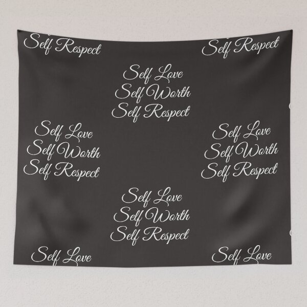 Item preview, Self Love Self Worth Self Respect  designed and sold by Lucy Merch.