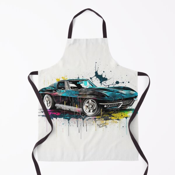 Item preview, 1965 Vette - watercolor designed and sold by DamagedNation.