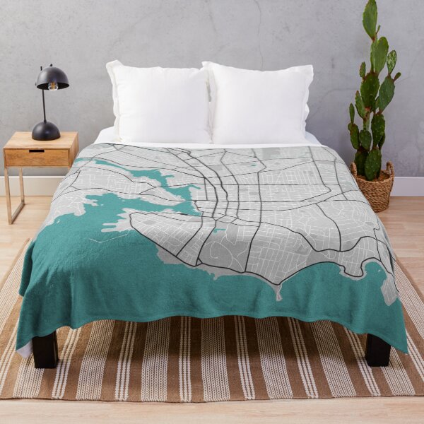 Item preview, Victoria BC Canada Map - Minimal Style w/ Roads designed and sold by wxnw-designs.