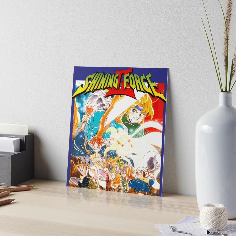 Shining Force 2 Japanese Mega Drive Artwork