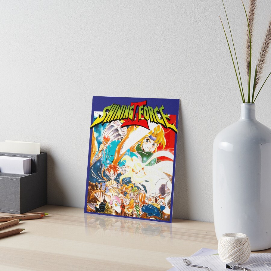Shining Force 2 Japanese Mega Drive Artwork