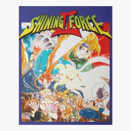 Shining Force 2 Japanese Mega Drive Artwork
