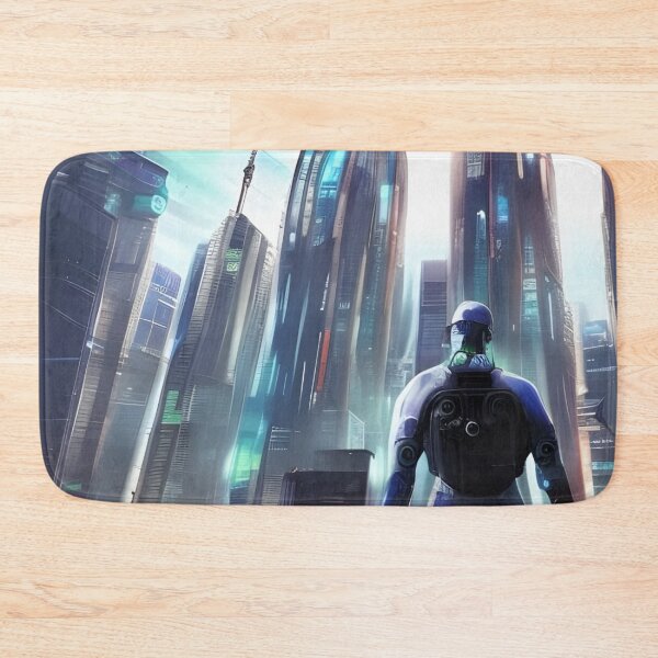 Item preview, The Dystopian Future: The Intersection of Cyberpunk, Apocalypse, Robots, and War designed and sold by DaniFantasy.