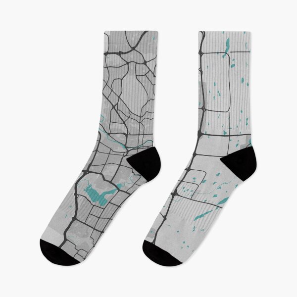 Item preview, Calgary Alberta Canada Map - Minimal Style w/ Roads designed and sold by wxnw-designs.