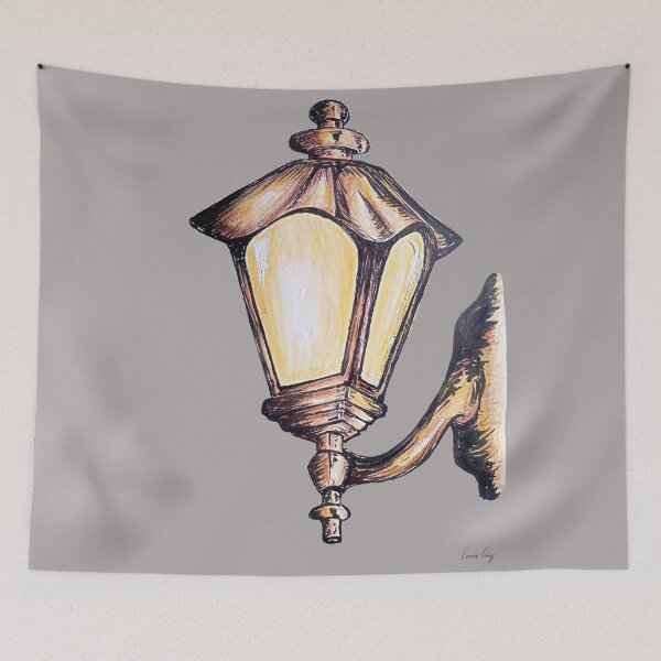 Item preview, Vintage lamp designed and sold by Aquarelastudio.