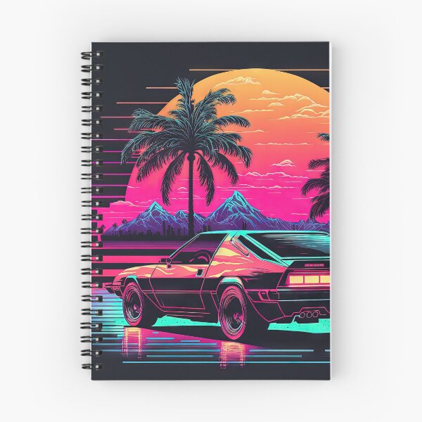 Item preview, Synthwave Summit: Racing to the Sunset designed and sold by Mullet Monkey.