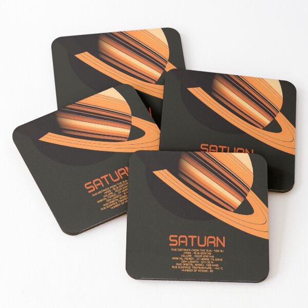 Item preview, SATURN - The Solar System (poster serie - 7/9) designed and sold by ThePropagandist.