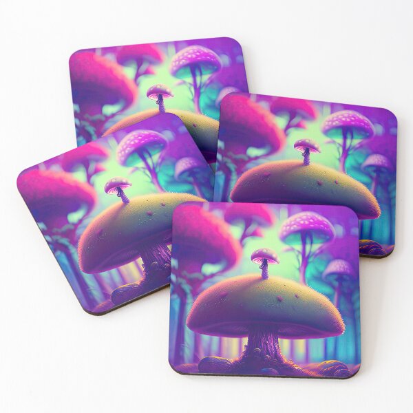 Artikelvorschau, Mushroom Biome Design Aesthetic Design - Dreamlike Fungi I entworfen und verkauft von DonutShirts.
